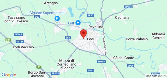 Posizione nella mappa di INC AMBIENTE E TERRITORIO SRL